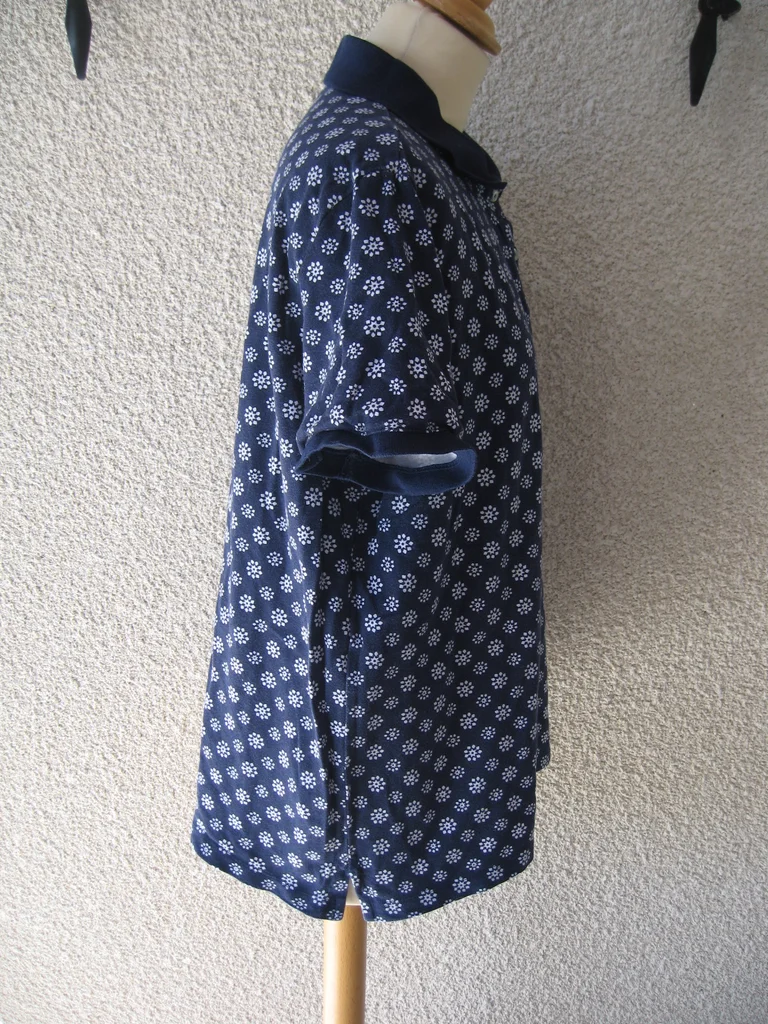 Polo Marine Floral Lands' end - Neuf sans étiquette - Taille XXL (FR) – photo 2